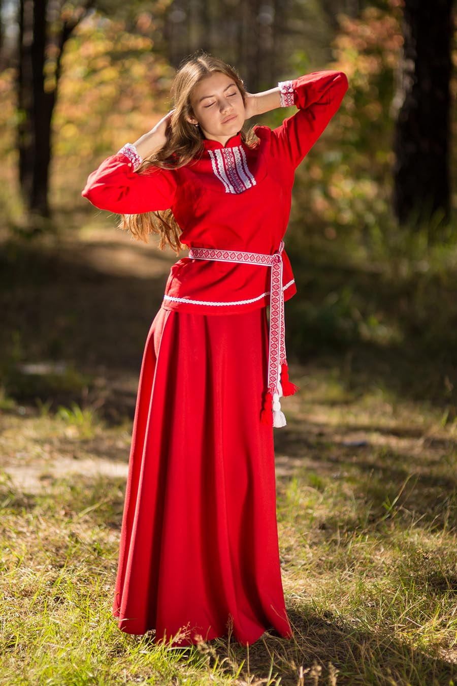 Underwear Women in Slavic costumes in Surat